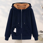 Veste Polaire Zippée à Capuche