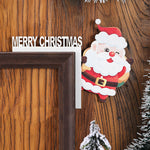 Décoration de Cadre de Porte de Noël