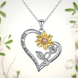 Collier You Are My Sunshine en argent sterling 925