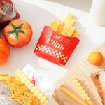 Clips magnétiques amusants sur les frites