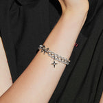 Bracelet Découpe Papillon et Étoile