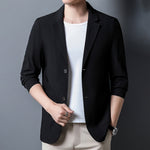 Veste de costume en soie glacée pour hommes