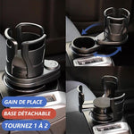 Porte-gobelet Multifonctionnel pour Auto