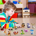 12pcs jouets à remonter oeufs de pâques préremplis