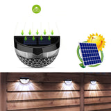 Lumière de décoration de clôture solaire