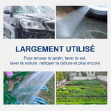 Buse de Balayeuse à Jet Réglable pour Tuyau à Torsion Saker