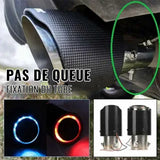 Embout d'échappement en acier inoxydable