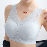 Soutien-gorge mince respirant sexy beau dos