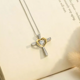 Collier croix et cœur To My Soulmate