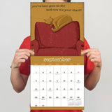 Calendrier mural 2024 d’une année de chats Snarky