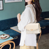 Sac à bandoulière élégant avec chaîne