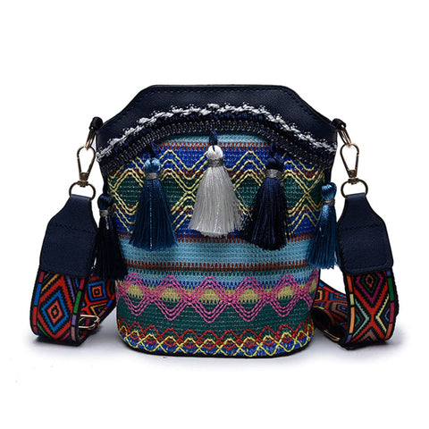 Sac à bandoulière tressé