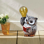 Ornement Solaire Hibou