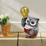 Ornement Solaire Hibou