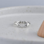 Bague coeur "Je t'aime pour toujours"