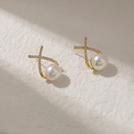 💖 Boucles d'oreilles triangle en perles