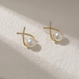 💖 Boucles d'oreilles triangle en perles
