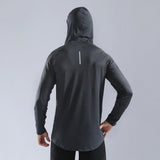 T-shirt manches longues à capuche homme