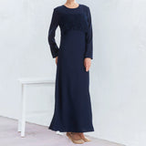 Robe Deux Pièces En Fausse Dentelle