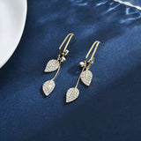 Boucles D'oreilles Fringe Leaf, Boucles D'oreilles "Fille de la mer"