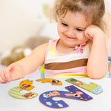 Puzzle Animal Alphanumérique