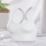 Brassière de sport push up sans armatures