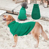 Pull en Tricot Torsadé d'Hiver