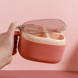 Boîte de quatre assaisonnements avec couvercle