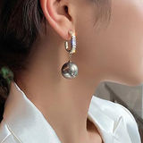 Boucles d'Oreilles Perle