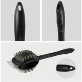Brosse en Acier Inoxydable pour Barbecue avec Grattoir - ciaovie