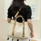 Sac en Toile Élégant de Grande Capacité