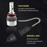 Phares LED super brillants de voiture