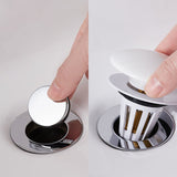 Drain de rebond escamotable pour évier en céramique