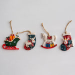 Pendentifs Décoratifs d'Arbre de Noël en Résine