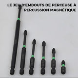 Jeu d'embouts de tournevis magnétiques PH2