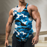 Gilet sans manches à encolure dégagée pour homme