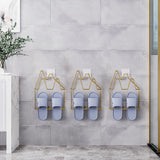 Porte-pantoufles adhésif mural