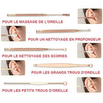 Cure-oreilles en Acier Inoxydable (Kit de 6 pcs)
