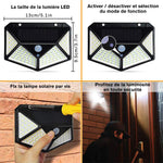 Lampe Solaire Extérieur Étanche 100 LED - ciaovie