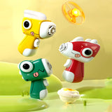 Gyroscope de dinosaure à soucoupe volante lumineuse