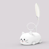 Lampe de Bureau LED Chat de Dessin Animé