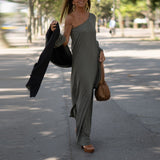 Robe longue décontractée pour femmes