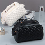 Sac à Cosmétiques en Plaid Matelassé