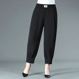 Sarouel en soie glacée pour femme