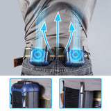 Ventilateur Extérieur Paresseux Portable Á La Taille