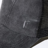 Nouvelle Casquette en Maille Croisée pour Cheveux en Queue de Cheval
