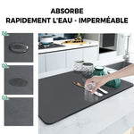 Tapis de drainage de cuisine super absorbant