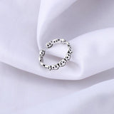 Bague de Visage Souriant