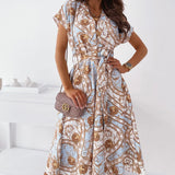 Femmes D'été Imprimé Robe