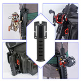 Mangeoire portative pour cannes à pêche